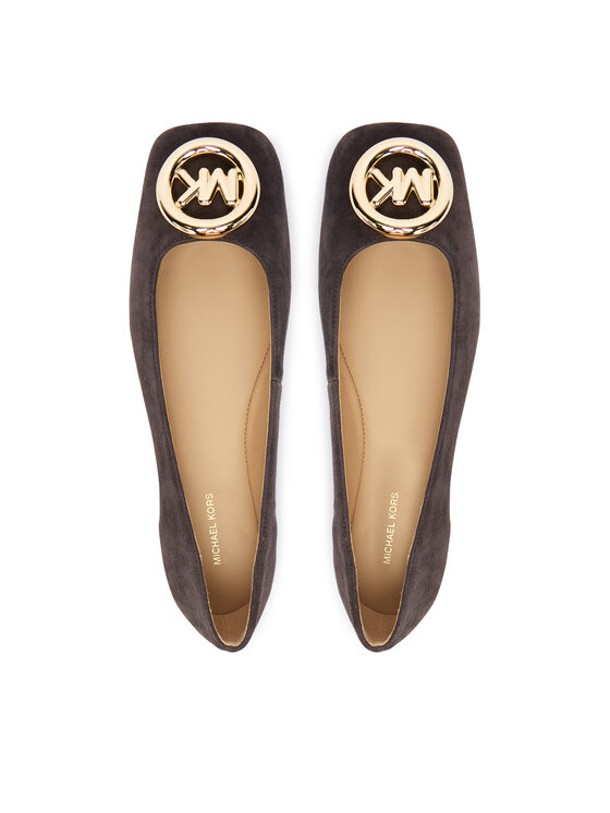MICHAEL Michael Kors MICHAEL Michael Kors Balerīnas Milan 40F5MLFP1S Brūns