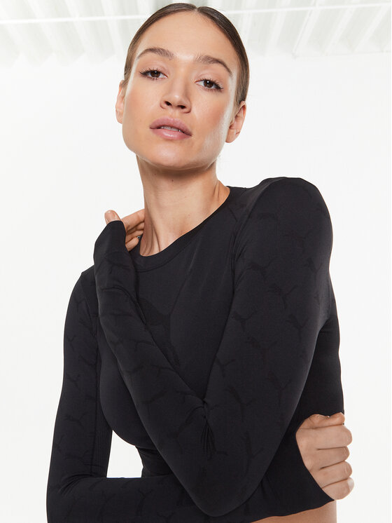 Puma Puma Techniniai marškinėliai Evoknit 673092 Juoda Slim Fit