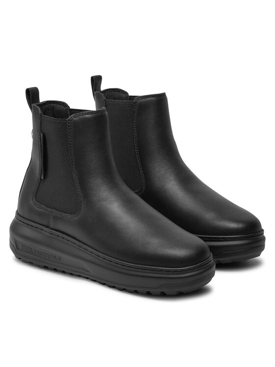 KARL LAGERFELD KARL LAGERFELD Chelsea cipele KL67564 Crna