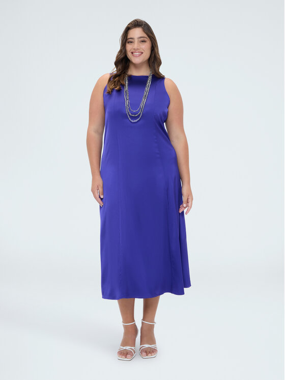 Fiorella Rubino Fiorella Rubino Sukienka wieczorowa 7078L001259N029 Turkusowy A-Line Fit
