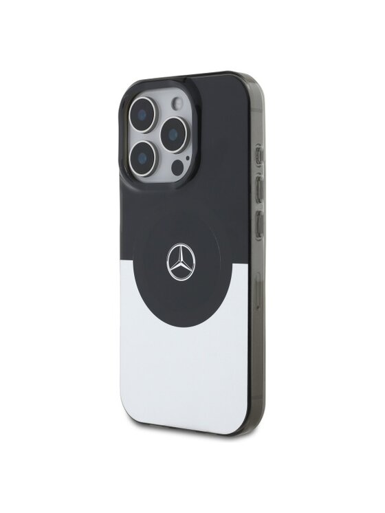 Etui na telefon Mercedes-Benz, Czarne, Doubel Layer BiColor