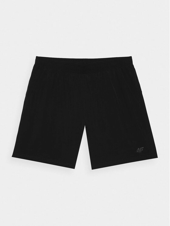 4F 4F Športové kraťasy 4FWSS24TFSHM574-20S Čierna Regular Fit