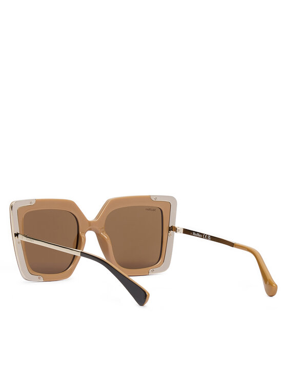 Max Mara Max Mara Okulary przeciwsłoneczne Design4 MM0051 50E Brązowy