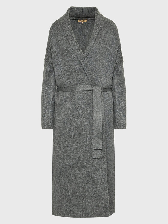 Rage Age Rage Age Cardigan Emma Grigio Relaxed Fit