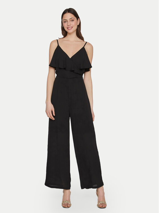 Vila Vila Kombinesoon Elke 14093630 Must Regular Fit