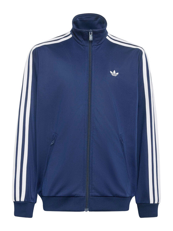 adidas adidas Pulóver Firebird Loose Track Top HZ6648 Sötétkék Regular Fit