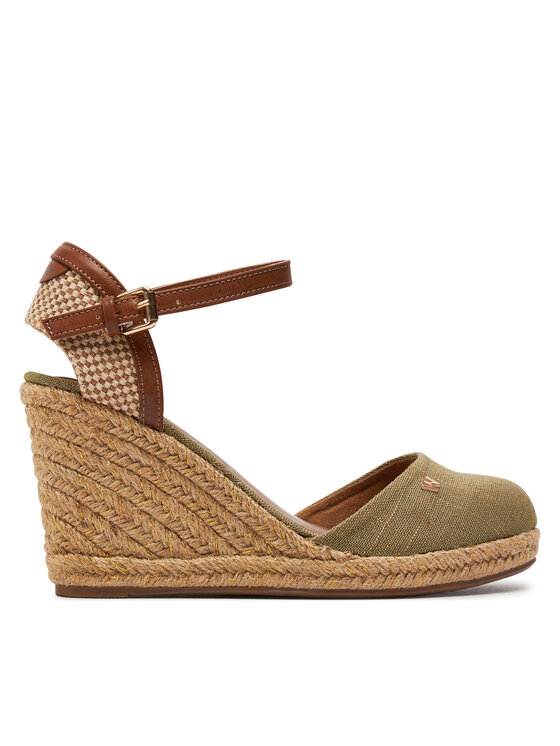 Espadrile Wrangler Brava Women Wedge 20241056 Kaki