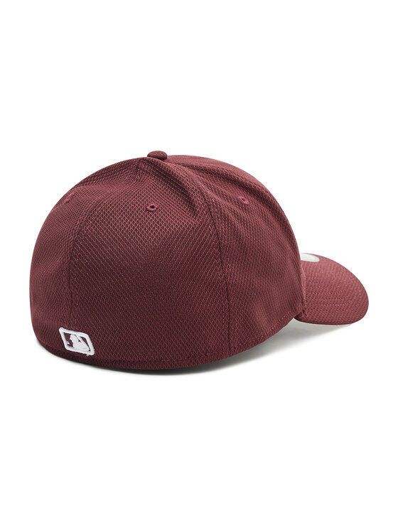 New Era New Era Kepurė su snapeliu Diamond 12523908 Vyšninė