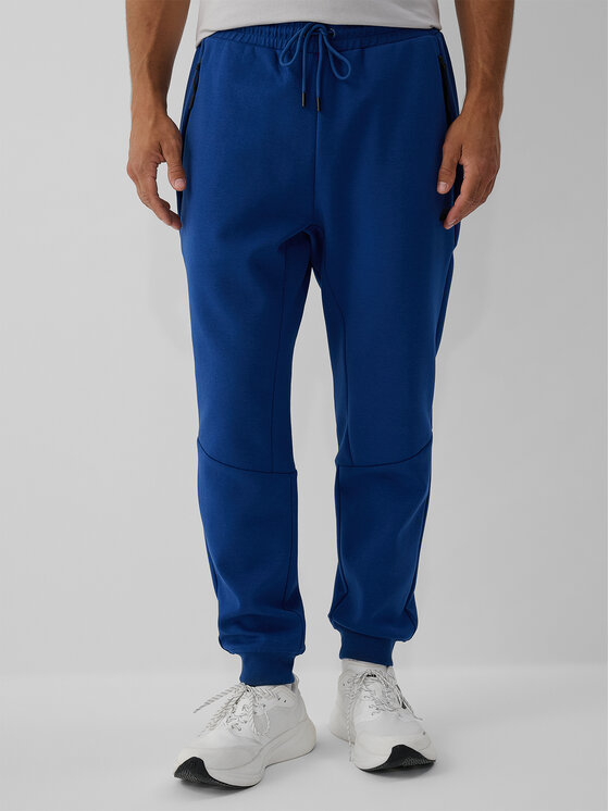 4F 4F Spodnie dresowe casual Granatowy Regular Fit