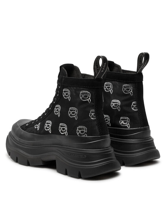 KARL LAGERFELD KARL LAGERFELD Trappers KL42941 Negru