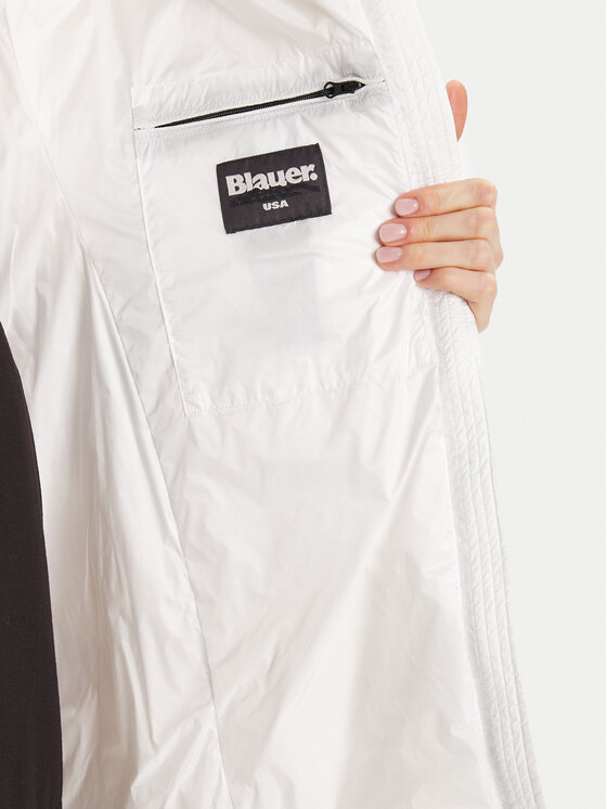 Blauer Blauer Pūkinė striukė 25WBLDK03102 Balta Regular Fit