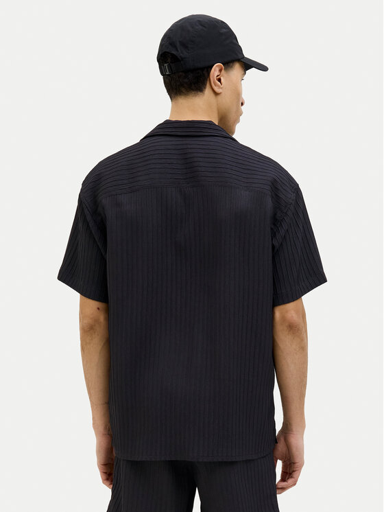 Jack & Jones Jack & Jones Ing Massimo 12269640 Fekete Relaxed Fit