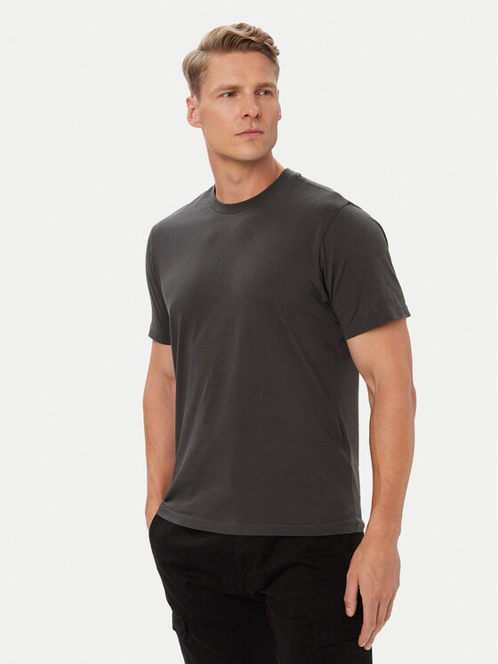 C.P. Company Tricou 21CMTS184A005100W Gri închis Regular Fit