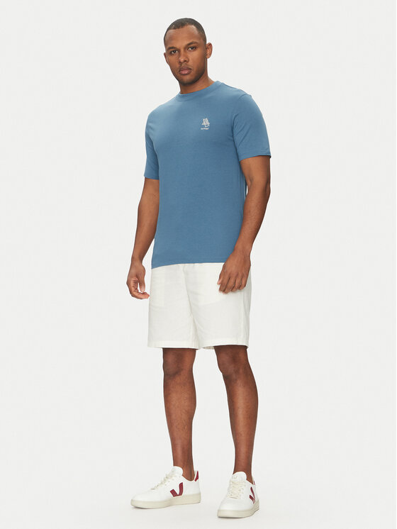 Blend Blend T-Shirt 20718848 Tyrkysová Regular Fit
