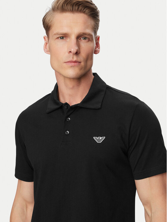 Emporio Armani Emporio Armani Pólóing EM000571 AF20424 UC001 Fekete Regular Fit