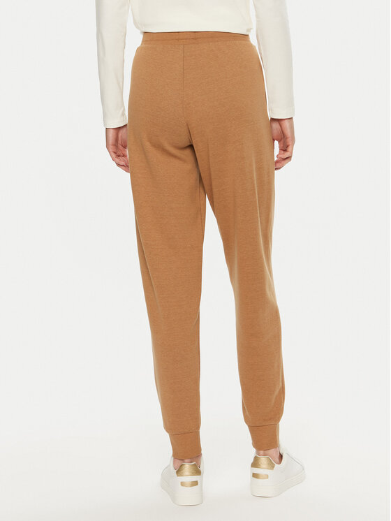 BOSS Boss Долнище анцуг CP Stripe 50524759 Бежов Regular Fit