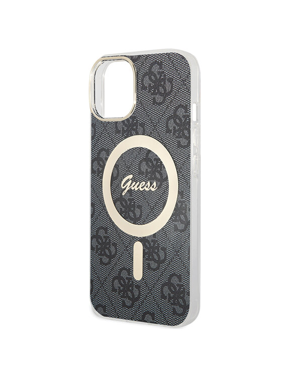 Guess Guess Etui na telefon iPhone 15 Czarny