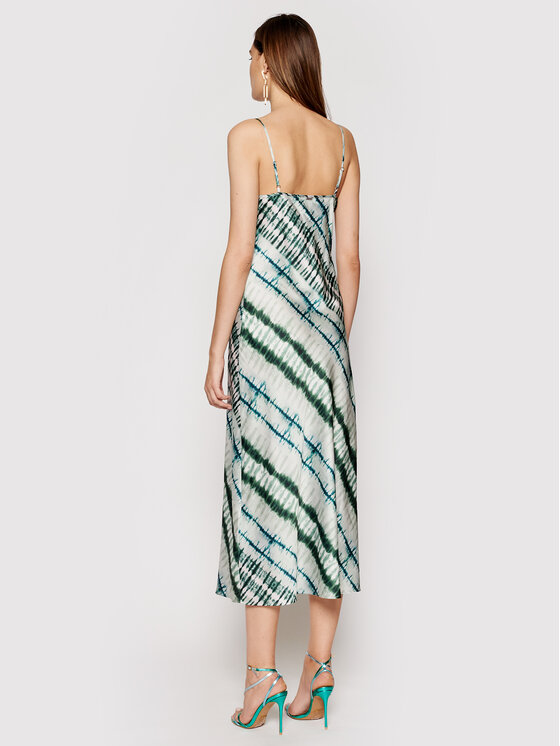 Vestito estivo Akilina W1GK0K WD8G0 Verde Slim Fit...