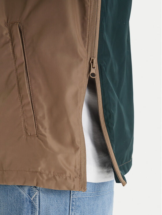RVCA RVCA Geacă fără fermoar Meyer AVYJK00264 Verde Regular Fit