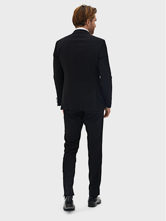 Evenemen Evenemen Garnitur Piedro Nero Czarny Slim Fit