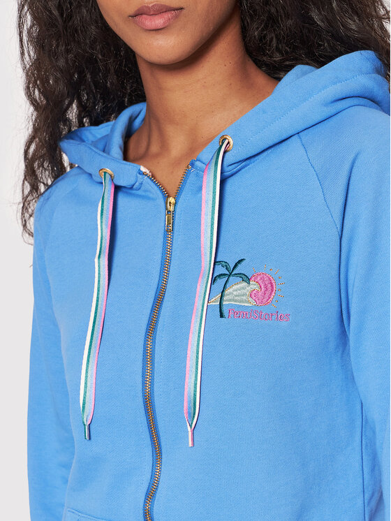 Felpa Bloom Blu Regular Fit