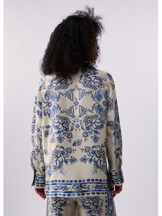 Liu Jo Liu Jo Camicia CA6229TS555P9652 Azzurro chiaro Loose Fit