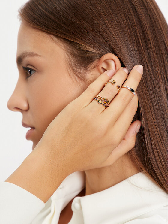 Aldo Aldo 5er-Set Ringe Faralden 13868576 Braun