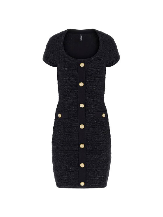 Marciano Guess Marciano Guess Každodenní šaty 180733 Černá Classic Fit