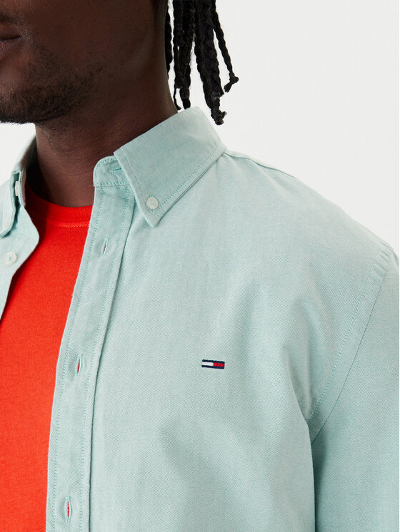 Tommy Jeans Tommy Jeans Ing DM0DM21298 Zöld Regular Fit