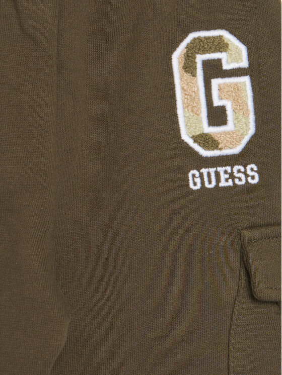 Guess Guess Σετ μπλουζάκι και παντελόνι I5YG06 K8HM4 Λευκό Regular Fit