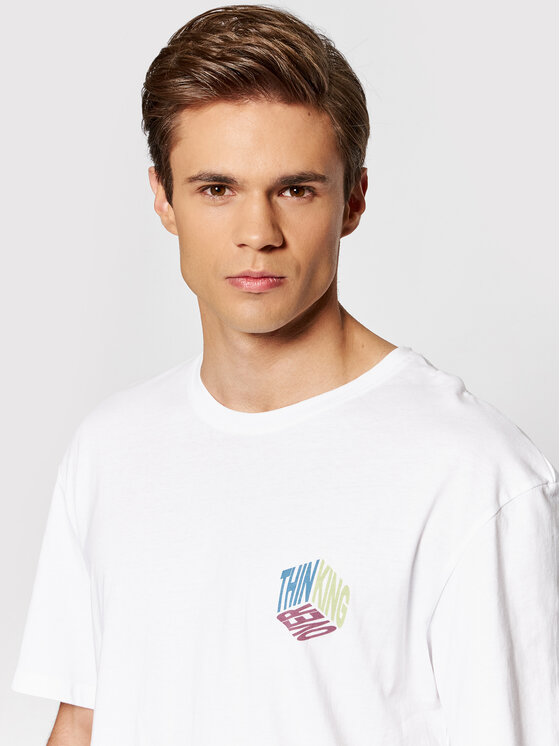 T-shirt Costa 12193737 Bianco Relaxed Fit