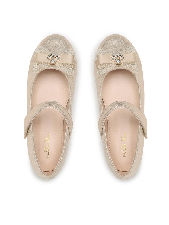 Nelli Blu Nelli Blu Ballerine CM22063-3 Oro