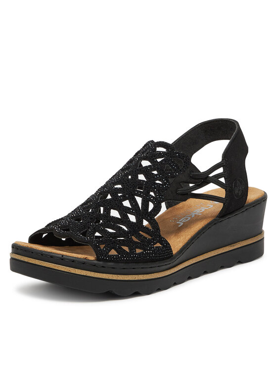 Rieker Rieker Sandaalid 67465-00 Must