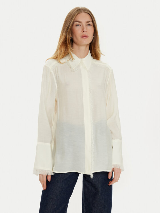 DAY BIRGER ÉT MIKKELSEN Košeľa Havanna DAY65243352 Écru Relaxed Fit