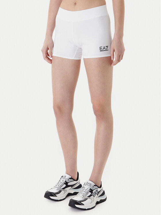 EA7 Emporio Armani EA7 Emporio Armani Teniška obleka 7W000317 AF14524 U0002 Bela Regular Fit