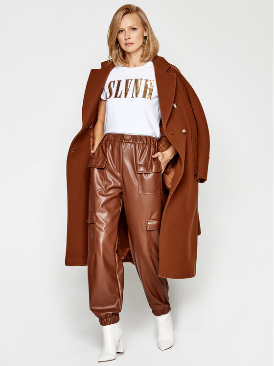 Silvian Heach Silvian Heach Футболка PGA20652TS Білий Regular Fit