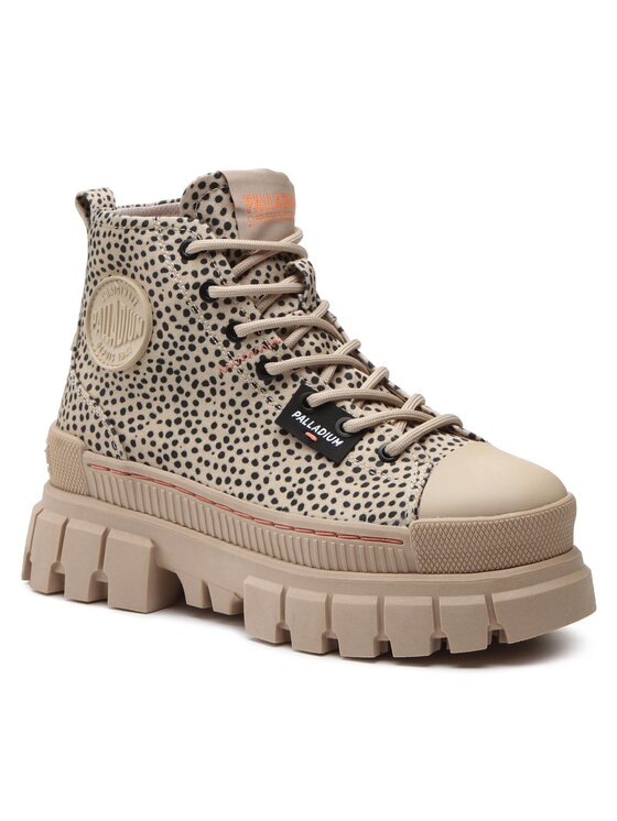 Palladium Palladium Schnürstiefeletten Revolt Safari 98618-267-M Beige