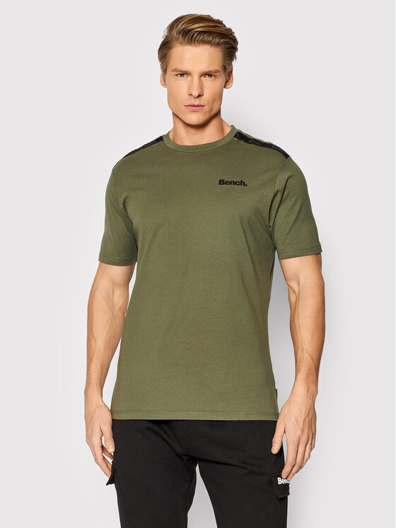 Bench T Shirt Sholo 118604 Zielony Regular Fit Modivo pl