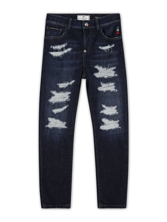 PHILIPP PLEIN PHILIPP PLEIN Jeansy 1745 Kolorowy Straight Fit