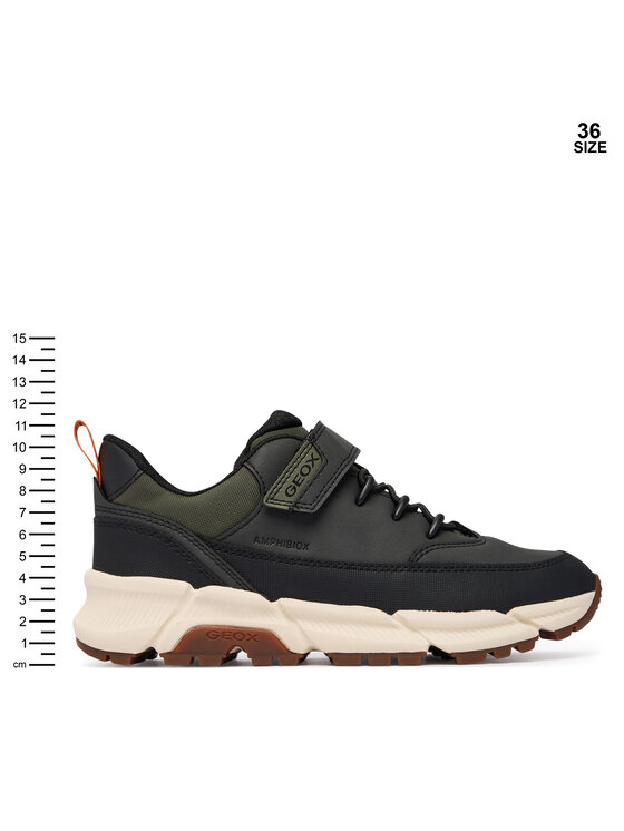 Geox Geox Сникърси J Flexyper Plus Boy B Abx J56LCA 0MEFU C0033 S Тъмнозелен