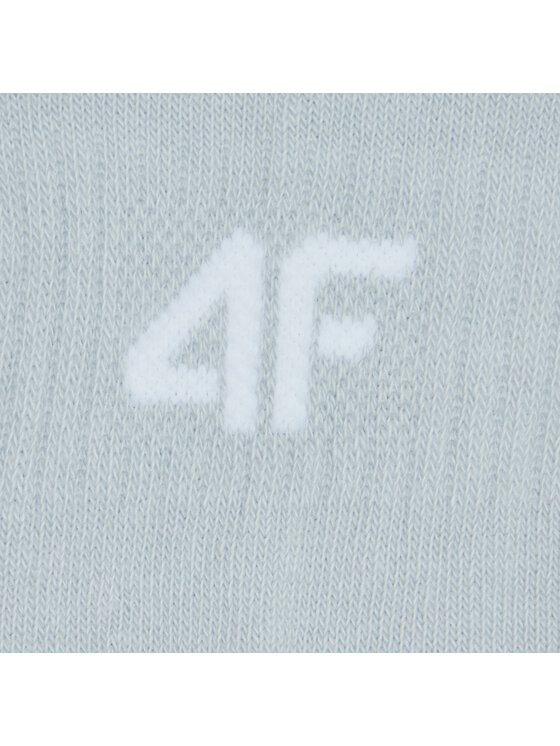 4F 4F Комплект 5 чифта къси чорапи детски 4FJWAW23USOCF231 Сив