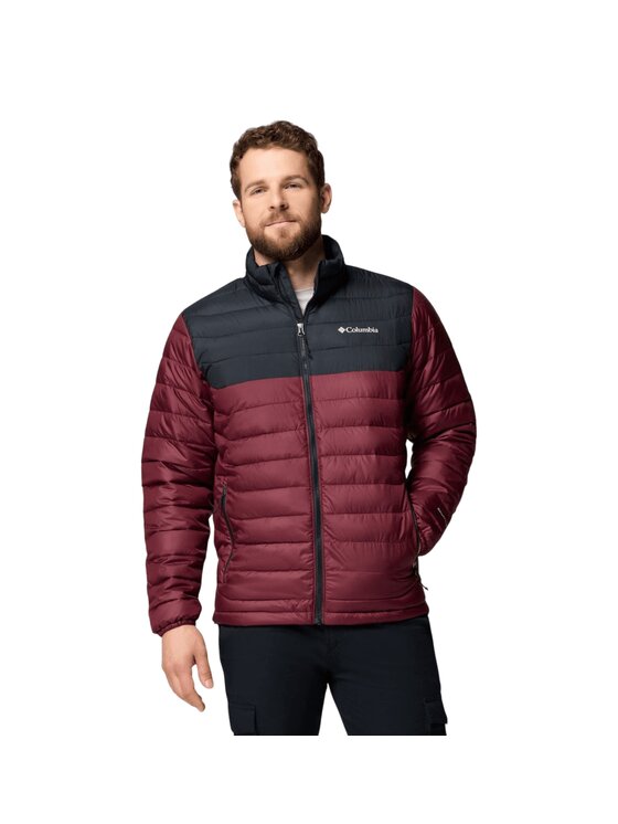 Columbia Columbia Kurtka zimowa Powder Lite II Jacket 2086964624 Bordowy Regular Fit