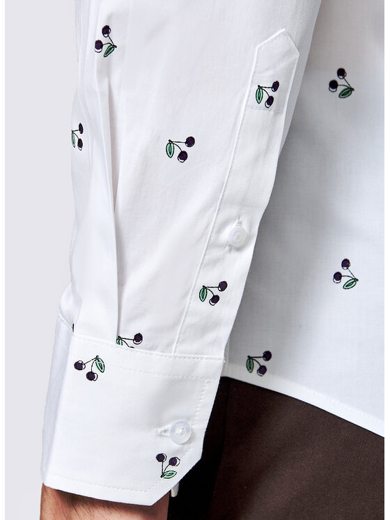Pako Lorente Pako Lorente Koszula P26SF-1X-002 Biały Slim Fit