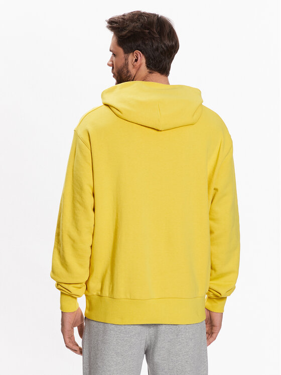 Felpa 218926 Giallo Custom Fit