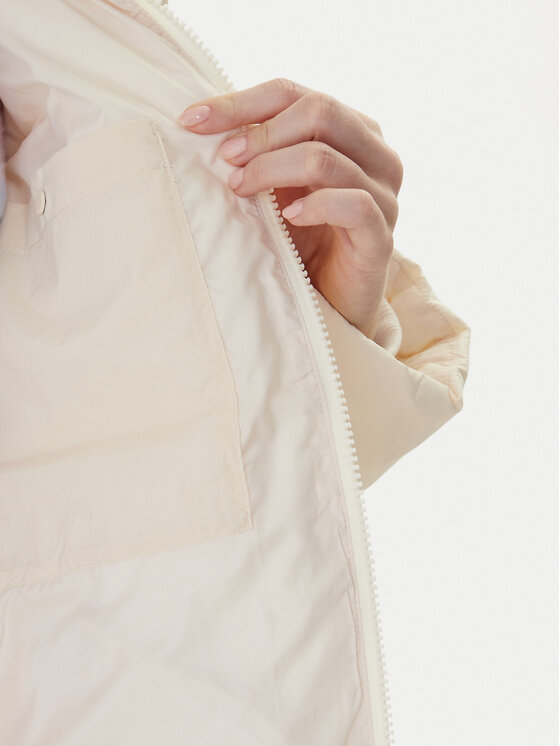 Lacoste Lacoste Daunenjacke BF3262 Écru Relaxed Fit