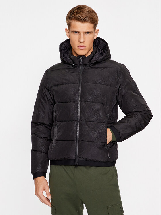 EA7 Emporio Armani Zimné bundy 6RPB11 PNEFZ 1200 Čierna Regular Fit