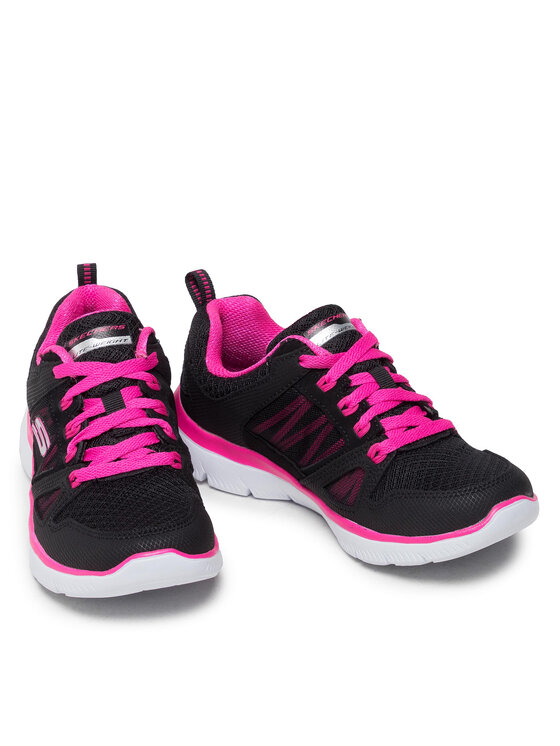 Skechers Skechers Tenisice New World 12997/BKHP Crna