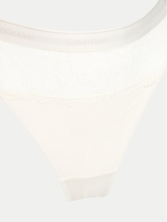 Calvin Klein Underwear Calvin Klein Underwear Chilot tanga 000QF7980E Écru