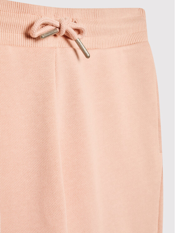 Calvin Klein Jeans Calvin Klein Jeans Spodnie dresowe Monogram Embroidery IG0IG01076 Różowy Regular Fit