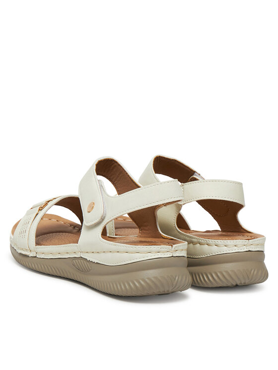 Clara Barson Clara Barson Sandalen WYL05010-09 Écru